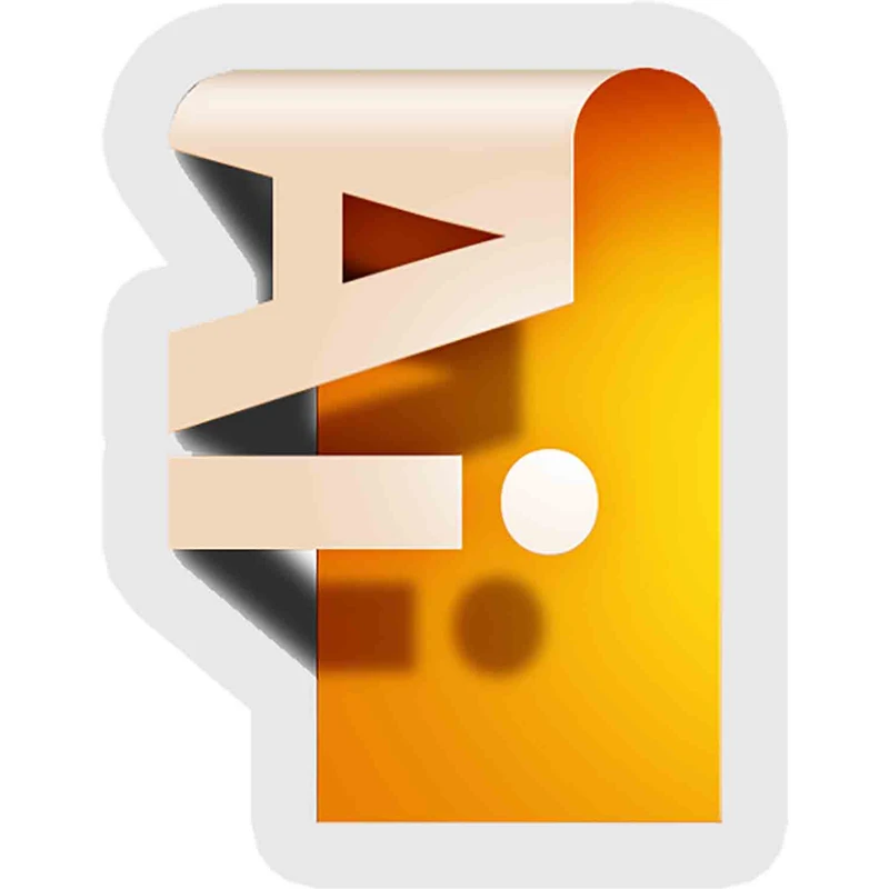 استیکر لپ تاپ طرح AI – Artificial Intelligence کدST39