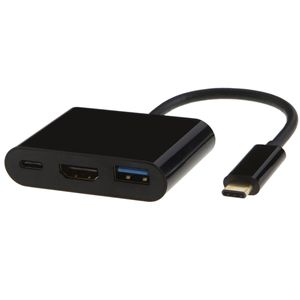 نقد و بررسی مبدل USB-C به HDMI/USB3.0/USB-C مدل T1304 توسط خریداران