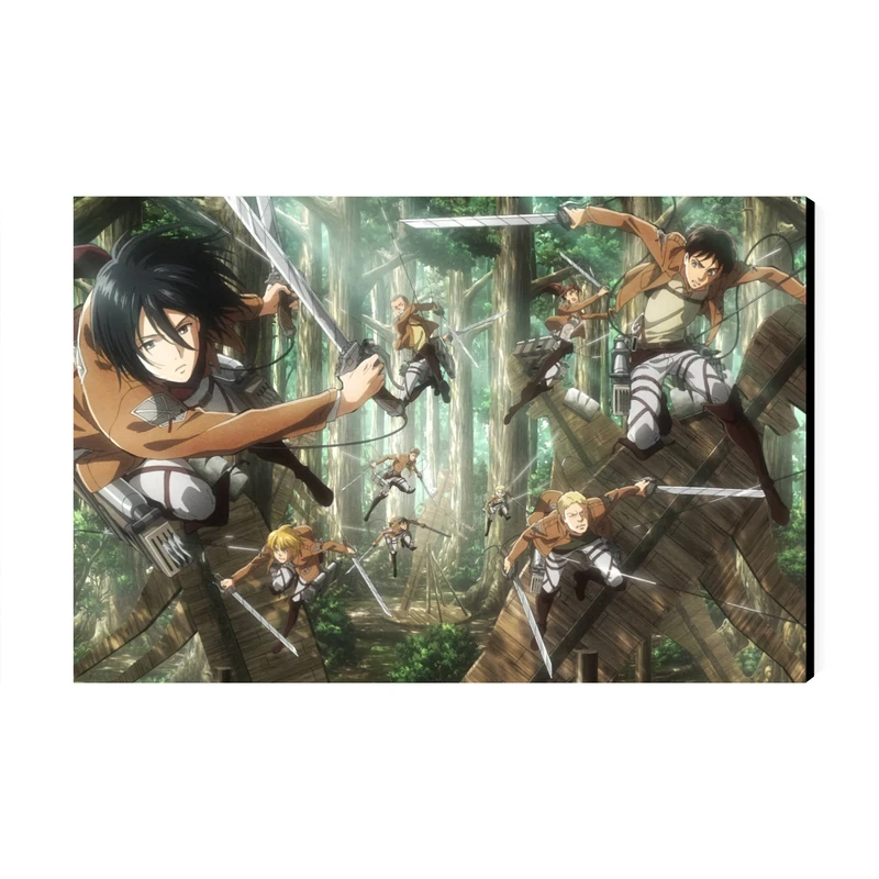 تابلو شاسی عرش مدل انیمه اتک آن تایتان Attack on Titan کد As3694