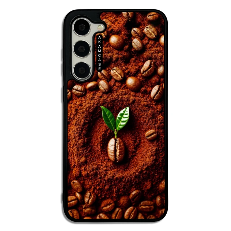 کاور آکام مدل AMC-WSGS23P-COFFEE-14 مناسب برای گوشی موبایل سامسونگ Galaxy S23 Plus