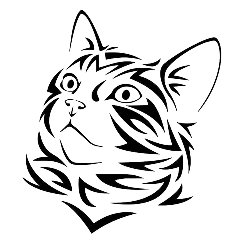 برچسب بدنه خودرو شیپرس طرح گربه کد Sg002M