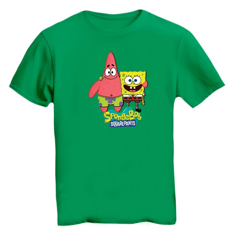 تی شرت آستین کوتاه زنانه مدل باب اسفنجی کد ۱