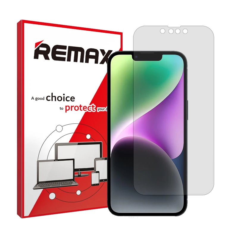 محافظ صفحه نمایش شفاف ریمکس مدل HyGEL مناسب برای گوشی موبایل اپل iPhone 14 Plus