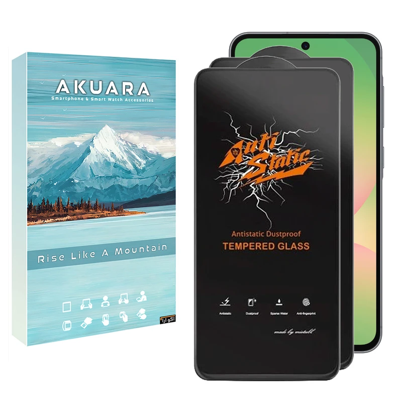 محافظ صفحه نمایش آکوآرا مدل AKU MAS2 مناسب برای گوشی موبایل سامسونگ Galaxy M51 مجموعه دو عددی