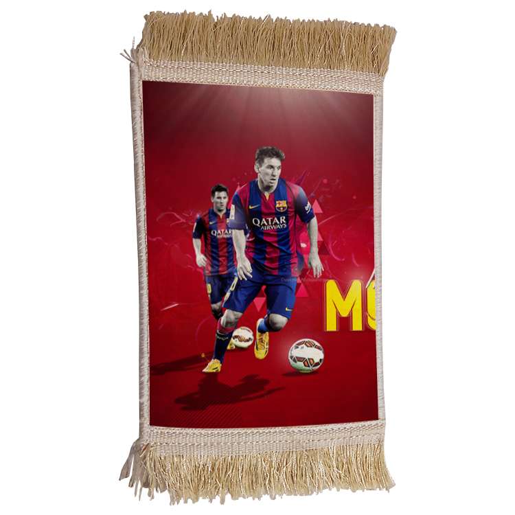 فرش ماشینی دیوارکوب مدل مسی کد 27