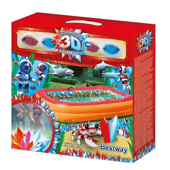 استخر بادی بست وی طرح سه بعدی مدل N54114