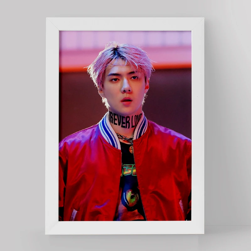 تابلو خندالو مدل سهون گروه اکسو EXO کد 16834