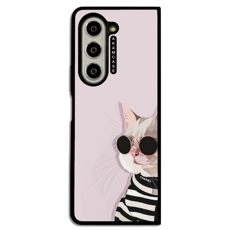 کاور آکام مدل AMC-WSGZFOLD5-CATS-23 مناسب برای گوشی موبایل سامسونگ Galaxy Z Fold 5
