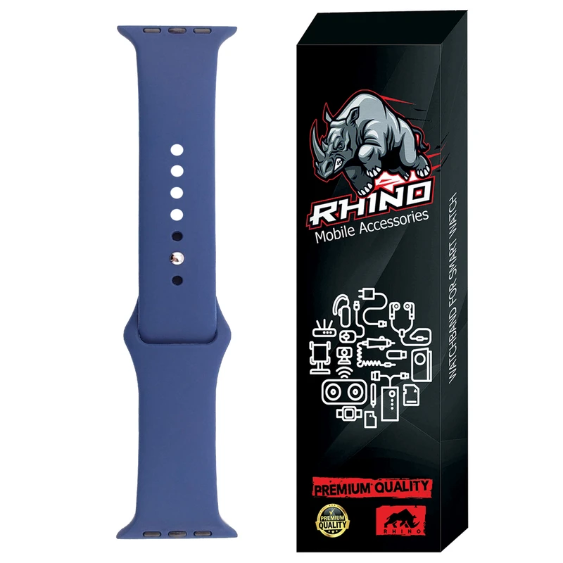 بند راینو مدل Silicone مناسب برای ساعت هوشمند هاینو تکو G8 MAX