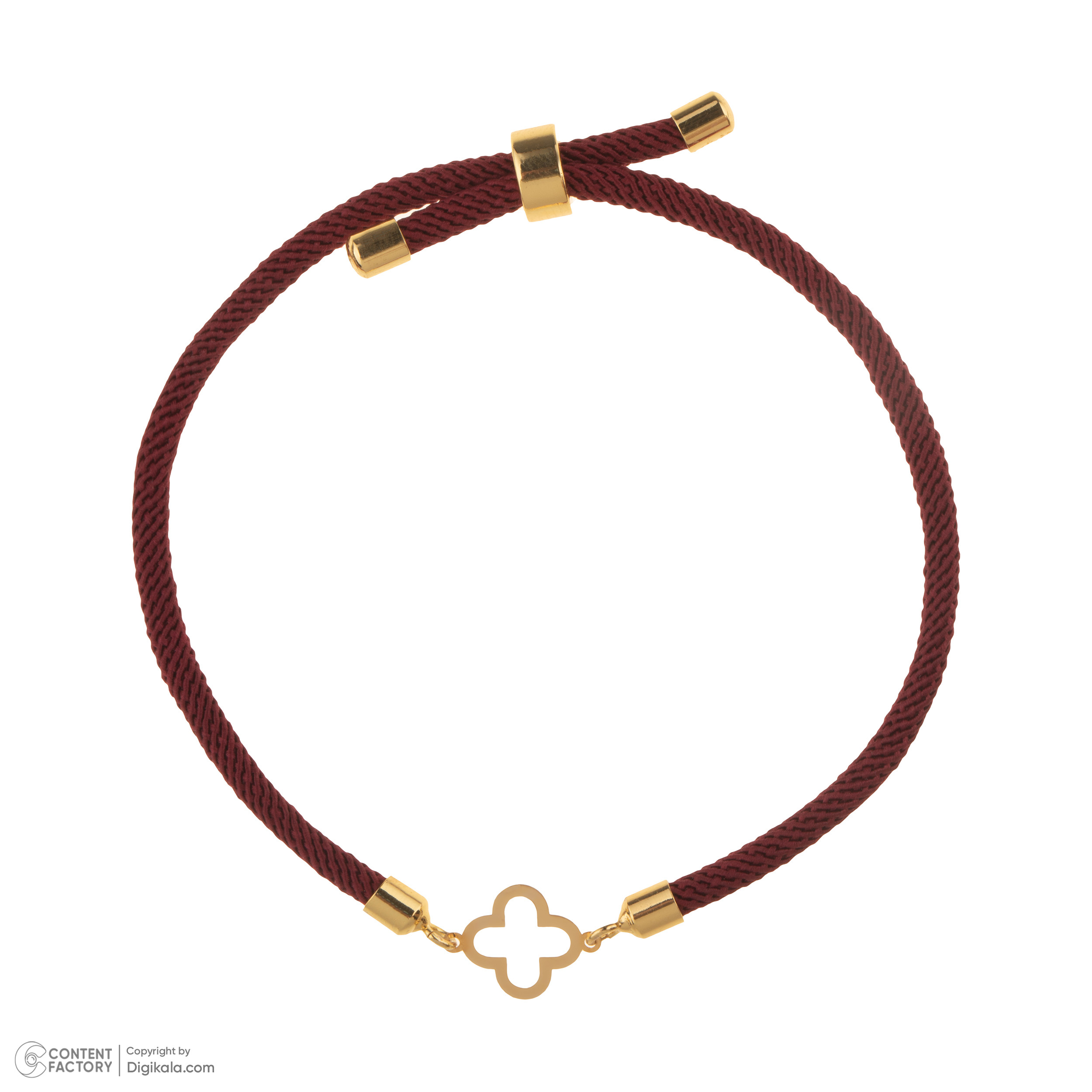 دستبند طلا 18 عیار زنانه ناریا مدل ونکلیف