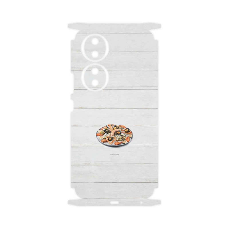 برچسب پوششی ماهوت مدل Seafood-FullSkin مناسب برای گوشی موبایل آنر 90