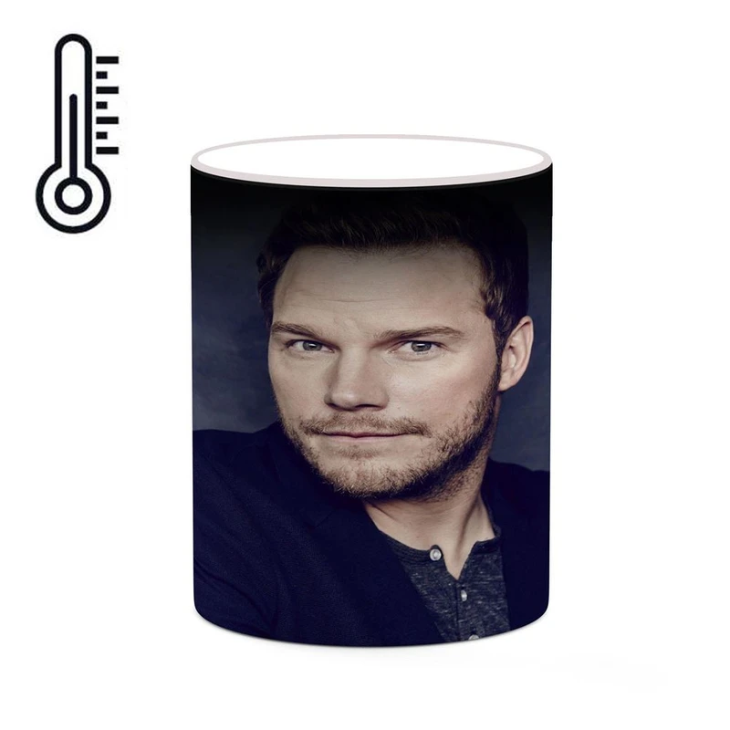 ماگ حرارتی کاکتی طرح Chris Pratt مدل mgh25612