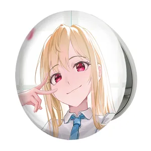 آینه جیبی خندالو طرح کیتاگاوا انیمه مای درس آپ دارلینگ مدل تاشو کد 23871 