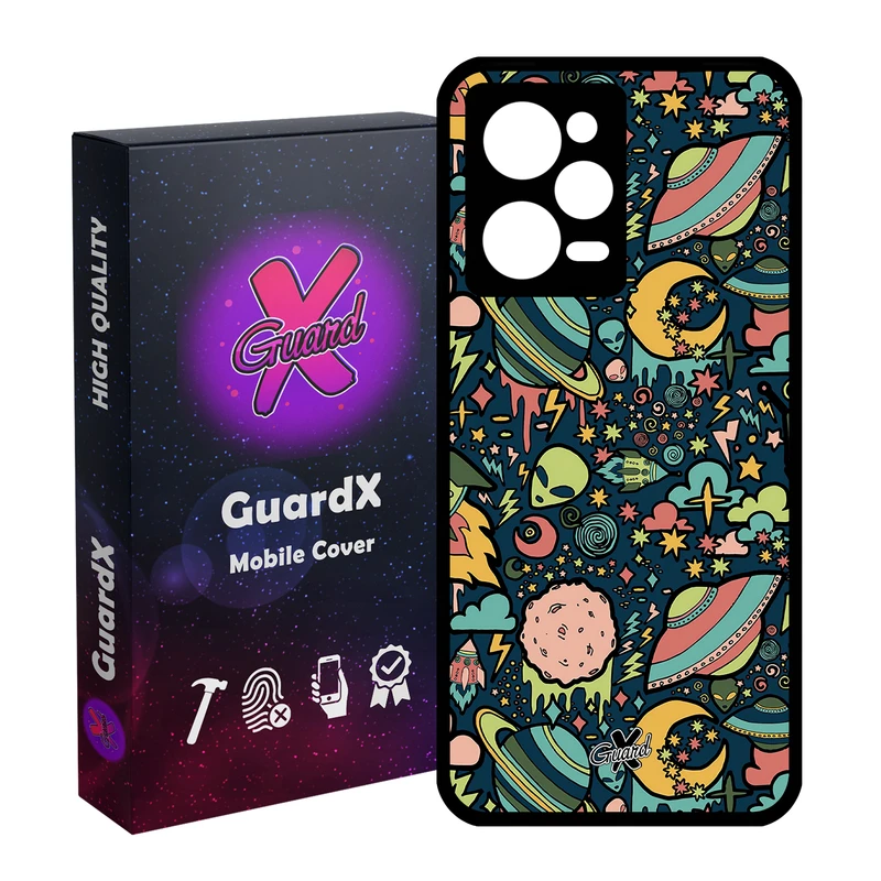 کاور گارد ایکس طرح Galaxy مدل Glass10191 مناسب برای گوشی موبایل شیائومی Redmi Note 12 Pro 5G/Poco X5 Pro 5G/Note 12 Pro Pro speed