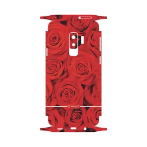 MAHOOT Red-Flower-FullSkin Cover Sticker for Samsung Galaxy S9 Plus