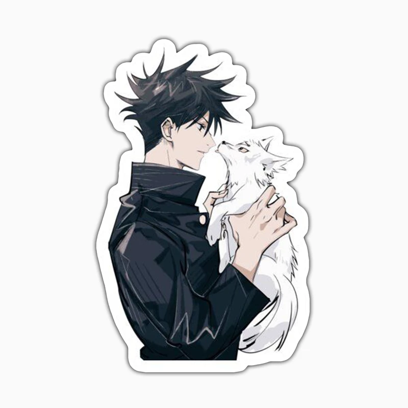 استیکر لپ تاپ و موبایل بووم طرح Anime Jujutsu Kaisen مدل Megumi کد TR107