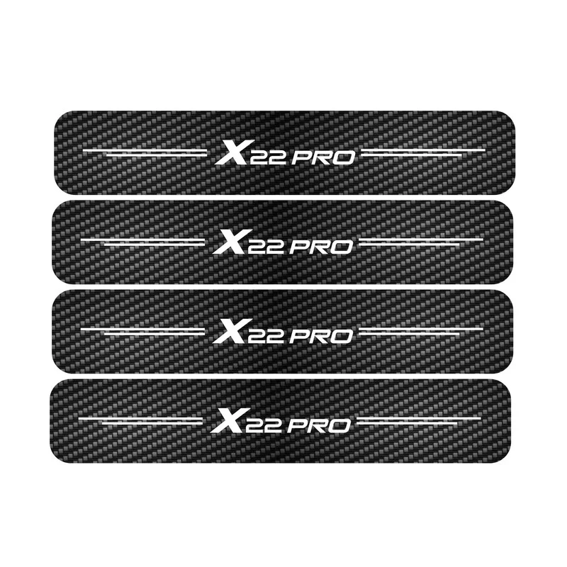 برچسب پارکابی خودرو رادیانس مدل کربن کد J42 مناسب برای ایکس 22 پرو بسته 4 عددی