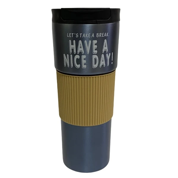ماگ سفری مدل have a nice day گنجایش 0.5  لیتر