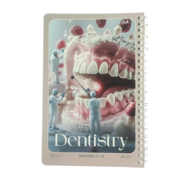 دفتر نوبت‌دهی 80 برگ مدل Dentistry پالت