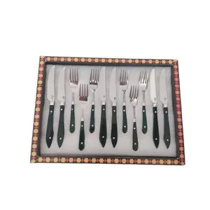 ست کارد و چنگال میوه خوری 12 پارچه مهدی کد 13