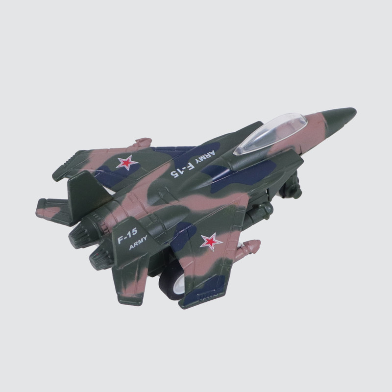 هواپیما بازی مدل جنگنده f-15 فلزی