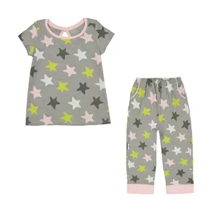 ست تی شرت و شلوار دخترانه ناربن مدل 1521379-90