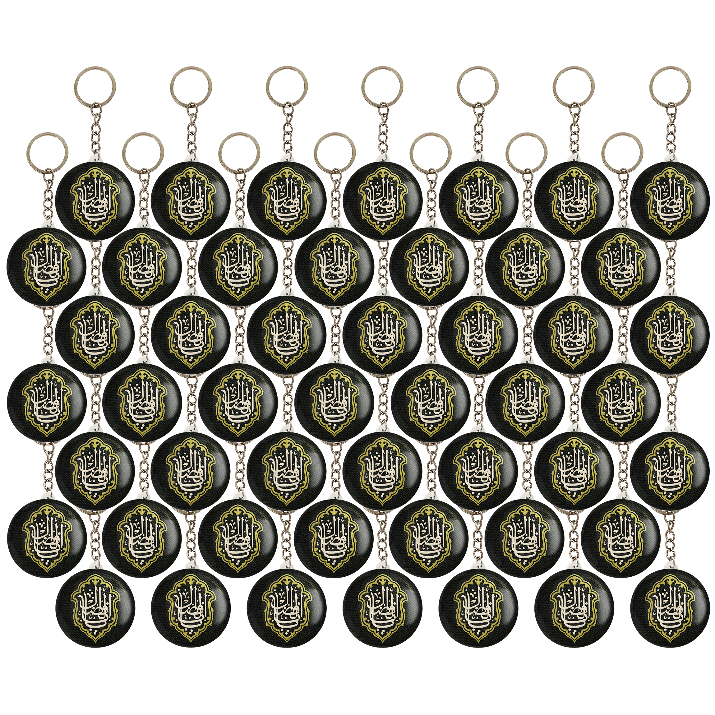 جاکلیدی خندالو مدل محرم و اربعین یااباالفضل کد 7609 بسته 49 عددی