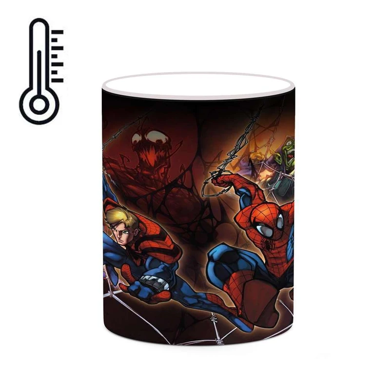 ماگ حرارتی کاکتی مدل کارتون Spider Man کد mgh23177
