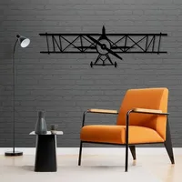 استیکر مدل چوبی طرح هواپیما