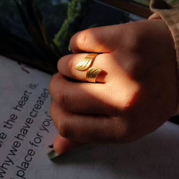 انگشتر زنانه مدل بال