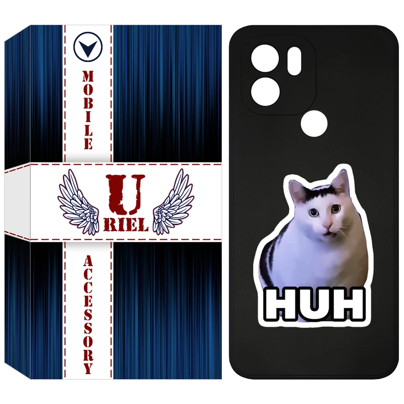 کاور یوریل مدل KSH کد 85 طرح HUH مناسب برای گوشی موبایل شیائومی Redmi A1 Plus / A2 Plus / Poco C50