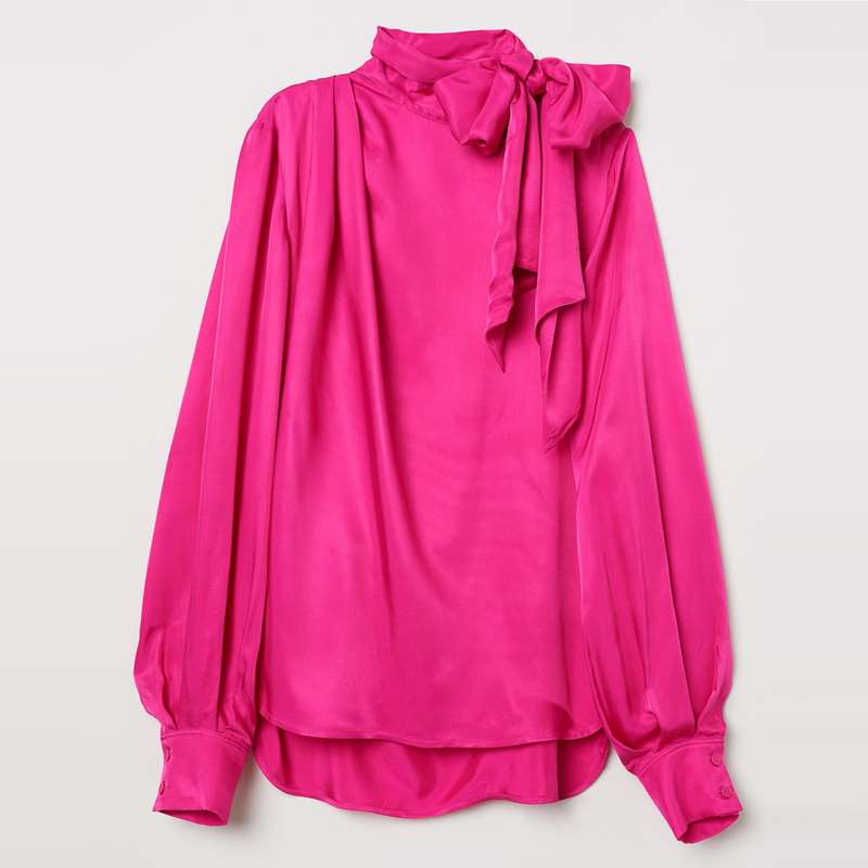 بلوز آستین بلند زنانه اچ اند ام مدل 0686744002