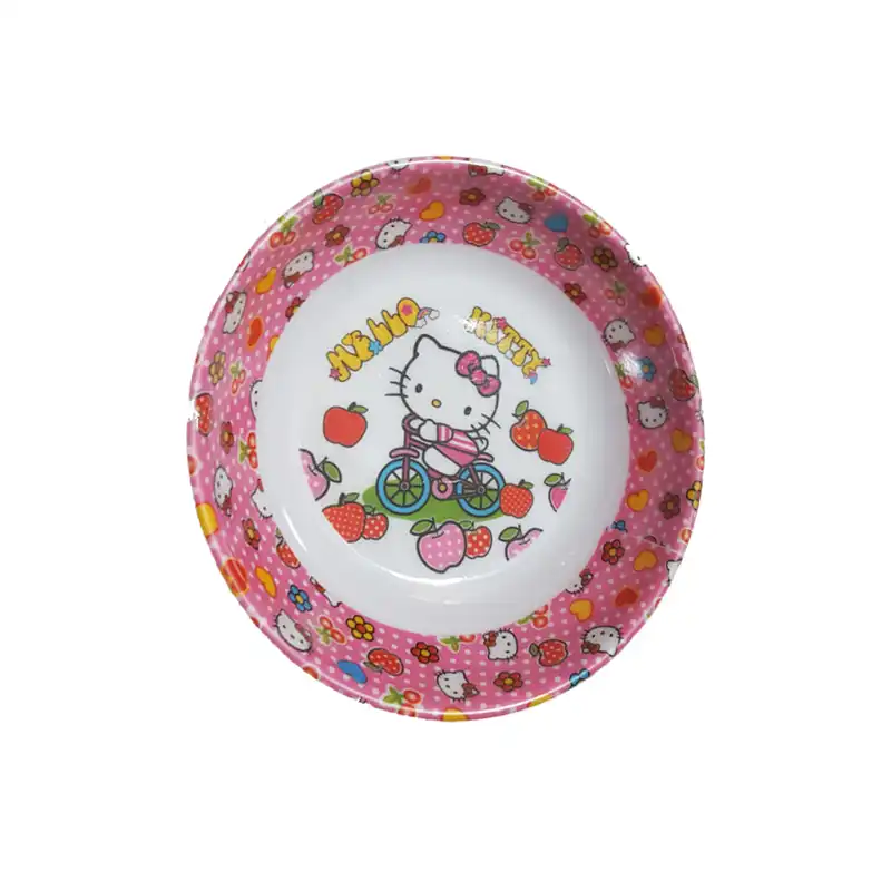 سرویس غذا خوری 4 پارچه کودک طرح کیتی کد Rbay4