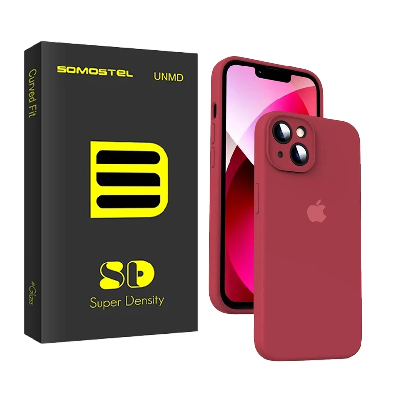  کاور سوماستل مدل silicone مناسب برای گوشی موبایل اپل iPhone ۱۳ 