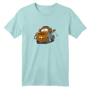 تی شرت آستین کوتاه بچگانه مدل ماشین ها کد04  