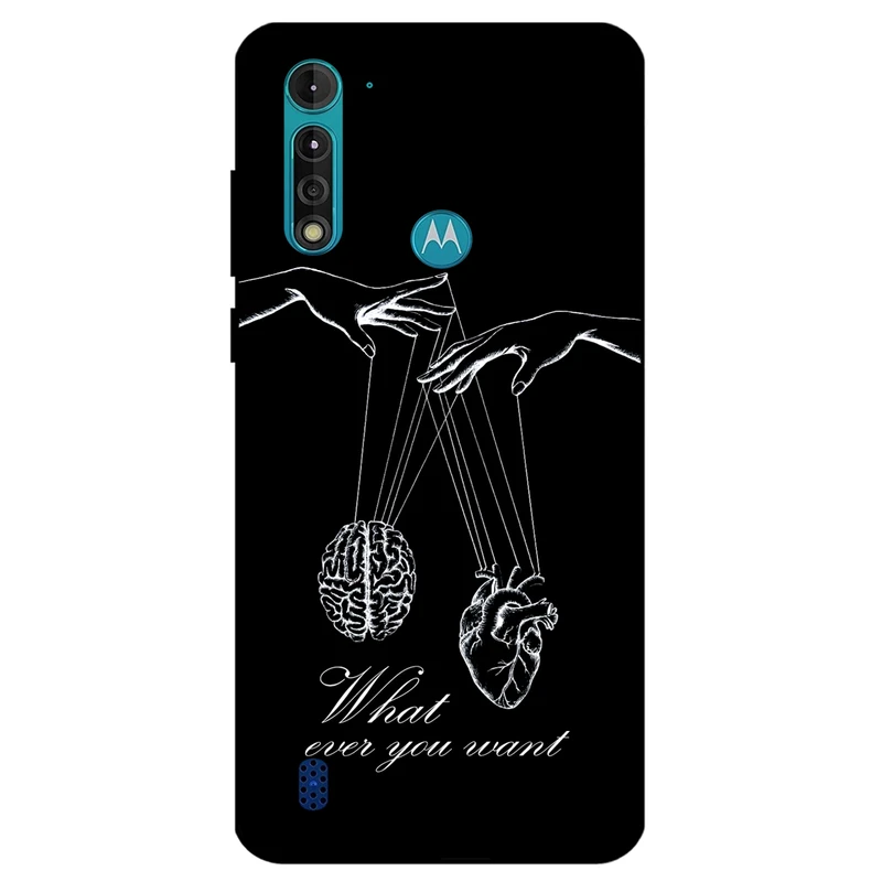 کاور مگافون طرح فکر و احساس مدل 1899 مناسب برای گوشی موبایل موتورولا Moto G8 Power Lite