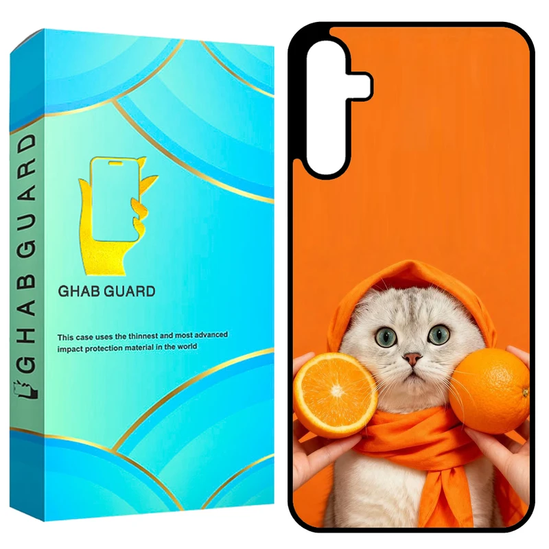 کاور قاب گارد طرح گربه مدل GCHPA35 مناسب برای گوشی موبایل سامسونگ Galaxy A35 5G