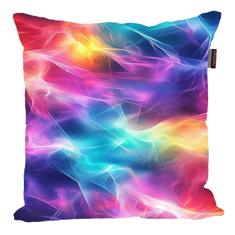 کوسن پاد آفرین مدل فانتزی طرح ابری رنگی کد p1017