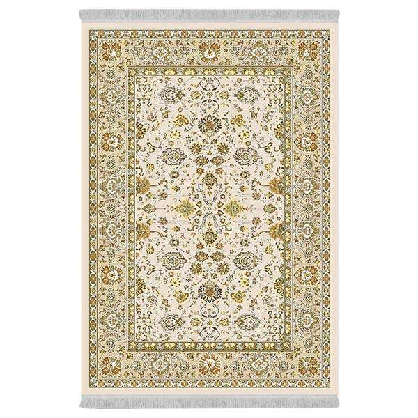 فرش پارچه‌ای دفه مدل فرشینه طرح مدرن کد 1006