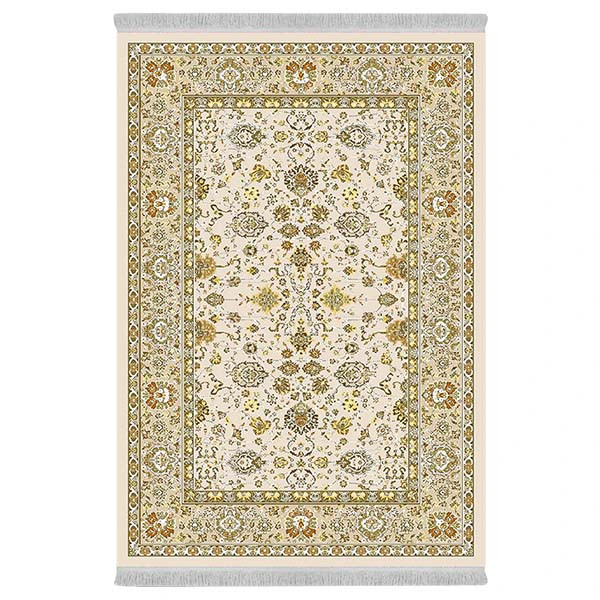 فرش پارچه‌ای دفه مدل فرشینه طرح مدرن کد 1006