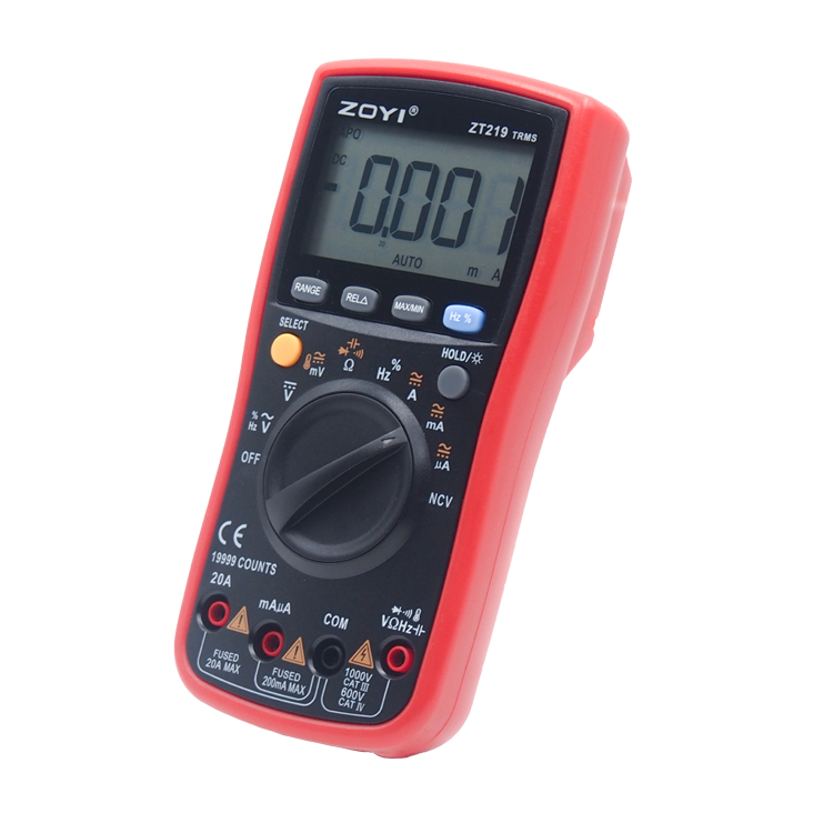 مولتی متر دیجیتال زویی مدل ZT-219