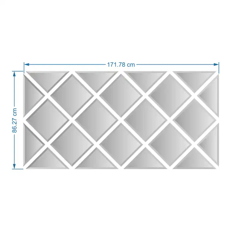آینه مدل لوزی طرح we1212