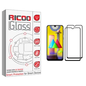 ricoo +HD Screen Protector For Samsung Galaxy M31 Prime Pack Of 2