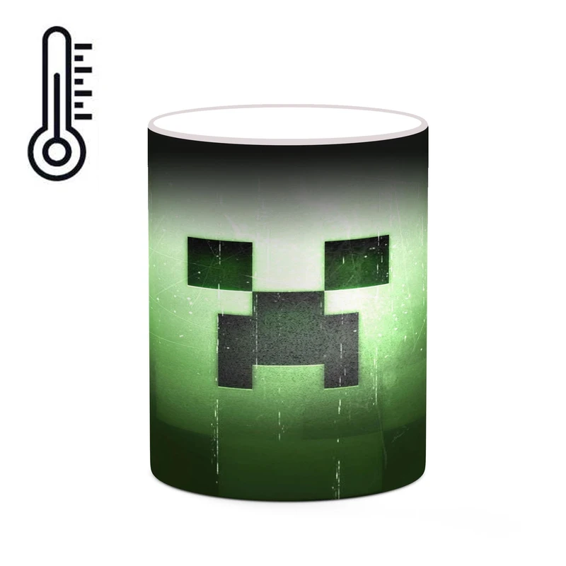 ماگ حرارتی کاکتی طرح ماینکرافت minecraft مدل mgh41485
