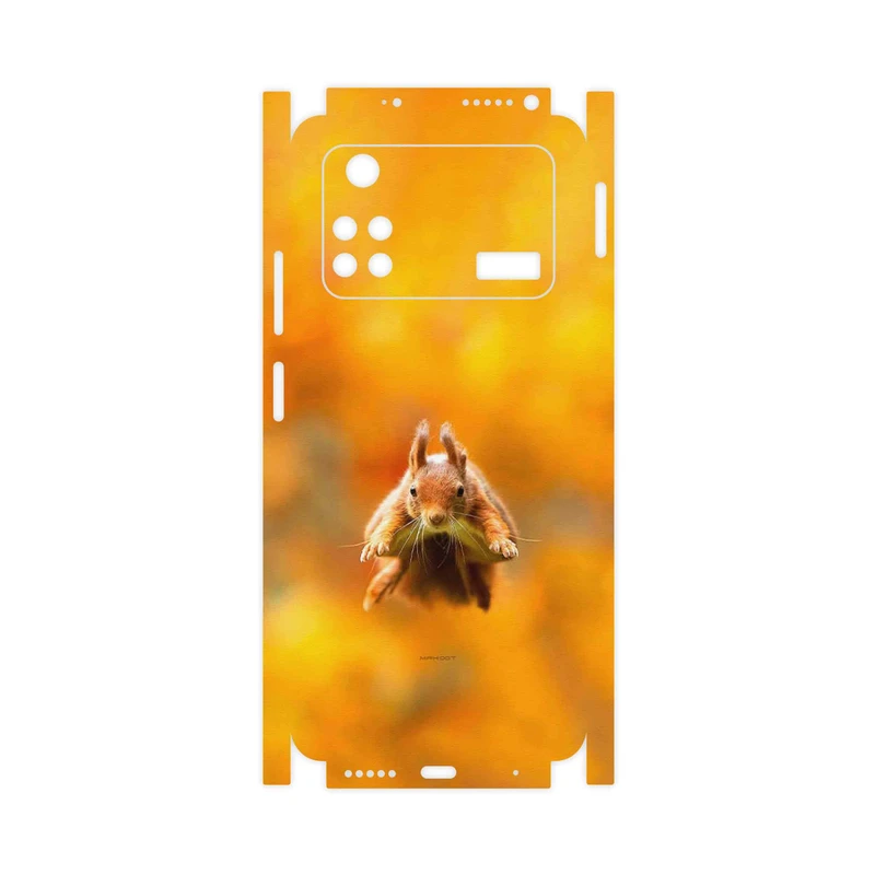 برچسب پوششی ماهوت مدل Squirrel-FullSkin مناسب برای گوشی موبایل شیائومی Poco M4 Pro 4G