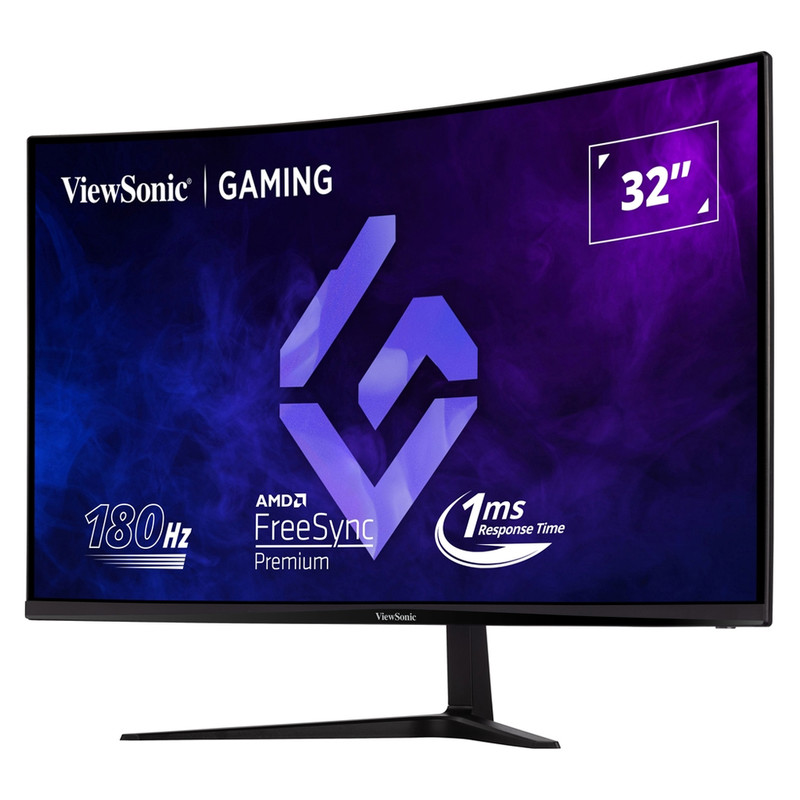 مانیتور خمیده گیمینگ 32 اینچ ویوسونیک مدل VX3218C-2K با وضوح QHD، پنل VA و نرخ بروزرسانی 180 هرتز