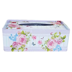 جای دستمال کاغذی مدل فلزی کد LK03
