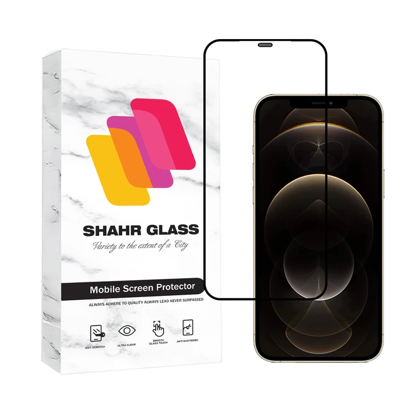 محافظ صفحه نمایش شهر گلس مدل ANTI2S مناسب برای گوشی موبایل اپل iPhone 12 Pro Max