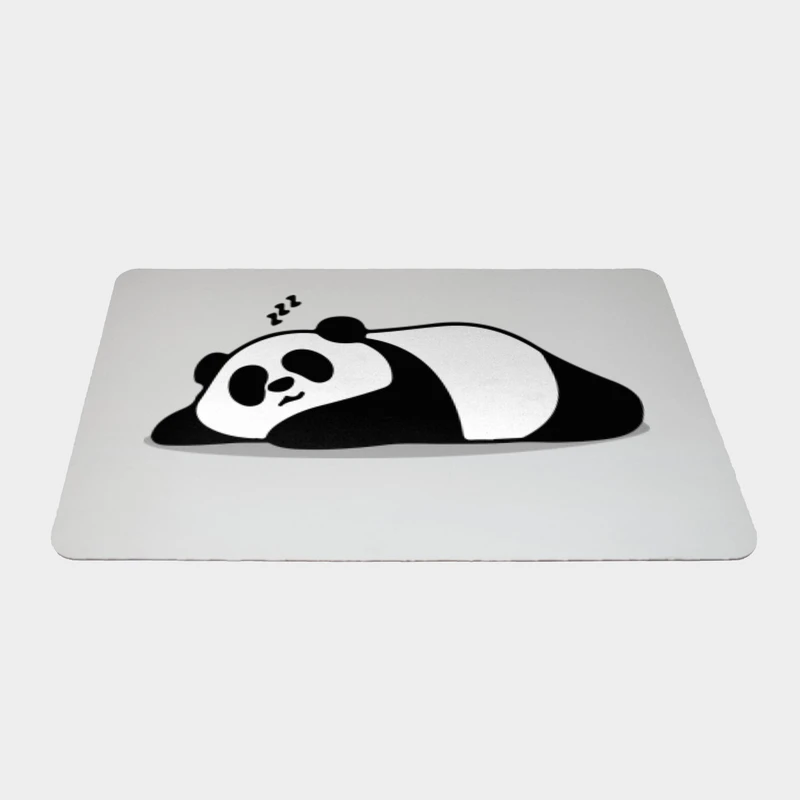 ماوس پد طرح پاندا خوابیده سایز 24x37 سانتی متر