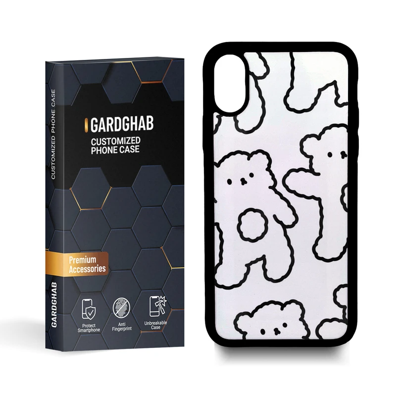   کاور گارد قاب مدل فانتزی مناسب برای گوشی موبایل اپل iphone x / xs 